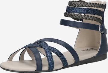 BULLBOXER Sandals in Blue: front