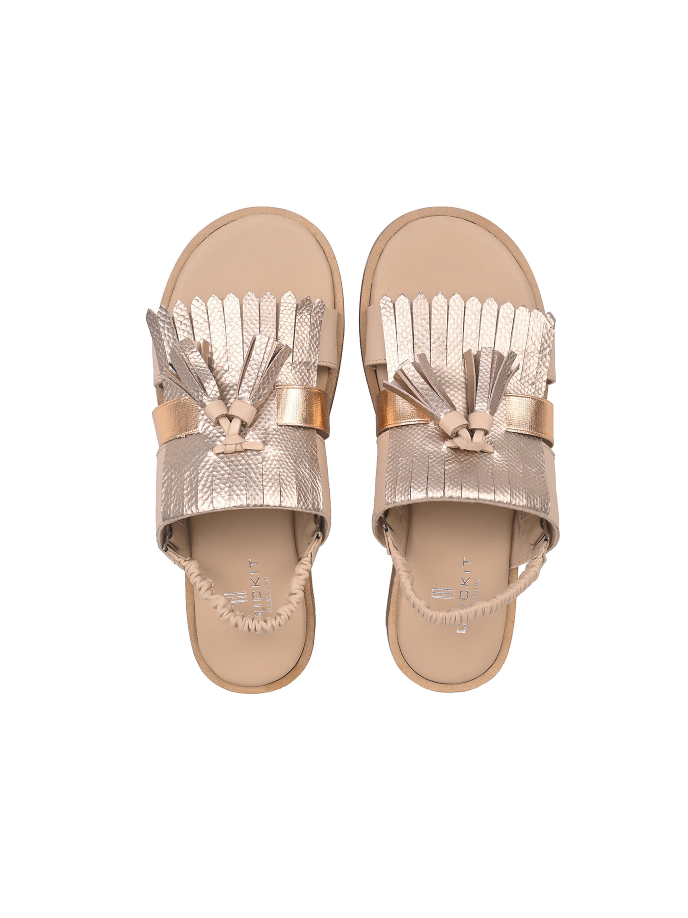 Crickit Sandale ' ROJA ' in Gold