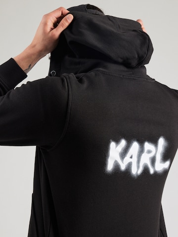 Veste de survêtement Karl Lagerfeld en noir