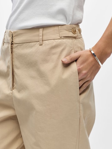 OBJECT regular Bukser i beige