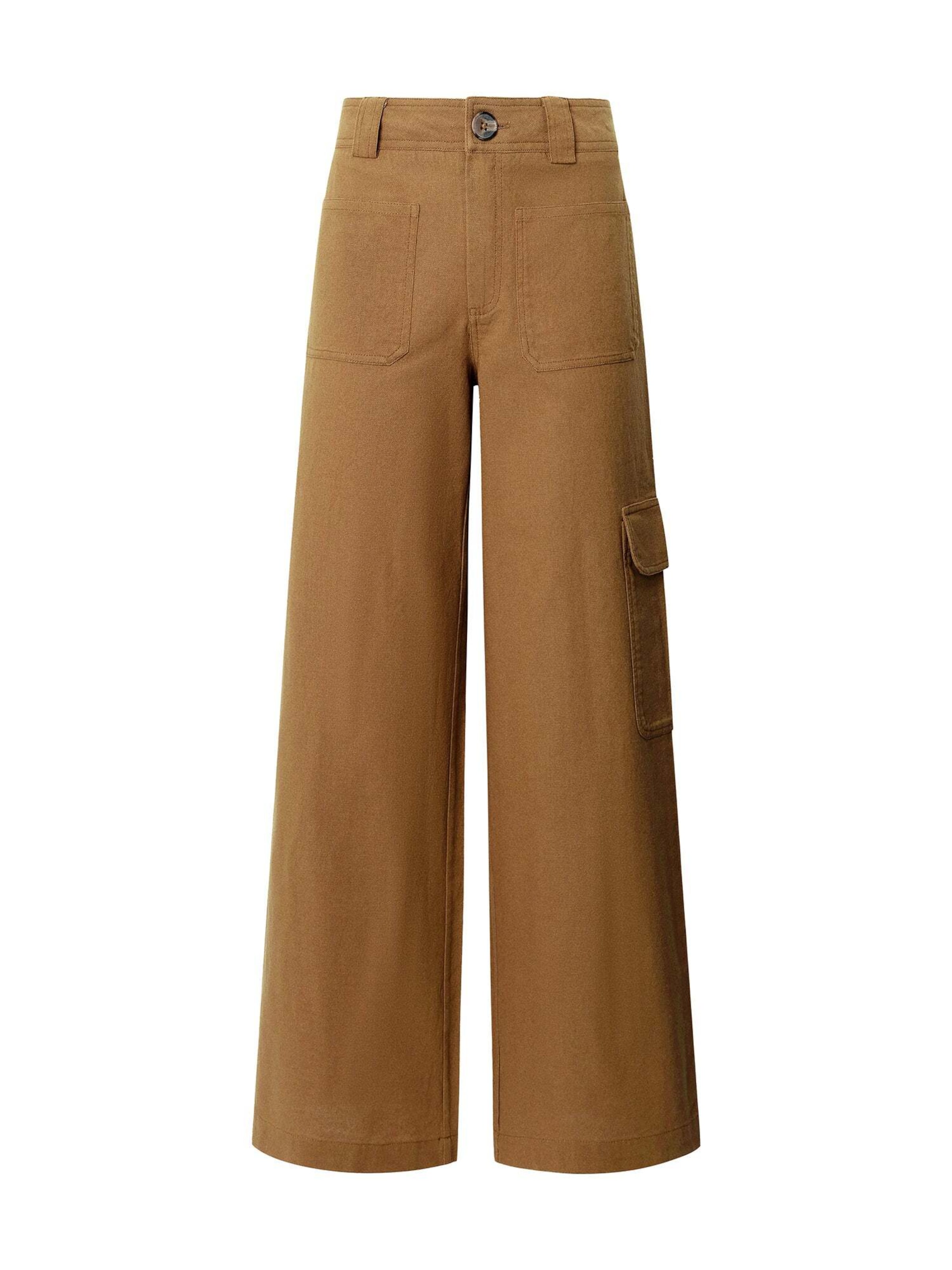 Pepe Jeans Hose 'KIRA' in Braun: Vorderseite