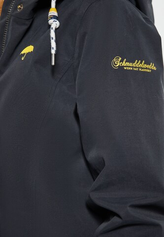 Schmuddelwedda Funktionsjacke in Schwarz