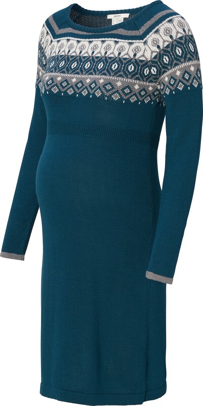 Esprit Maternity Strickkleid (OCS) in Petrol Esprit Maternity Strickkleid (OCS) in Petrol