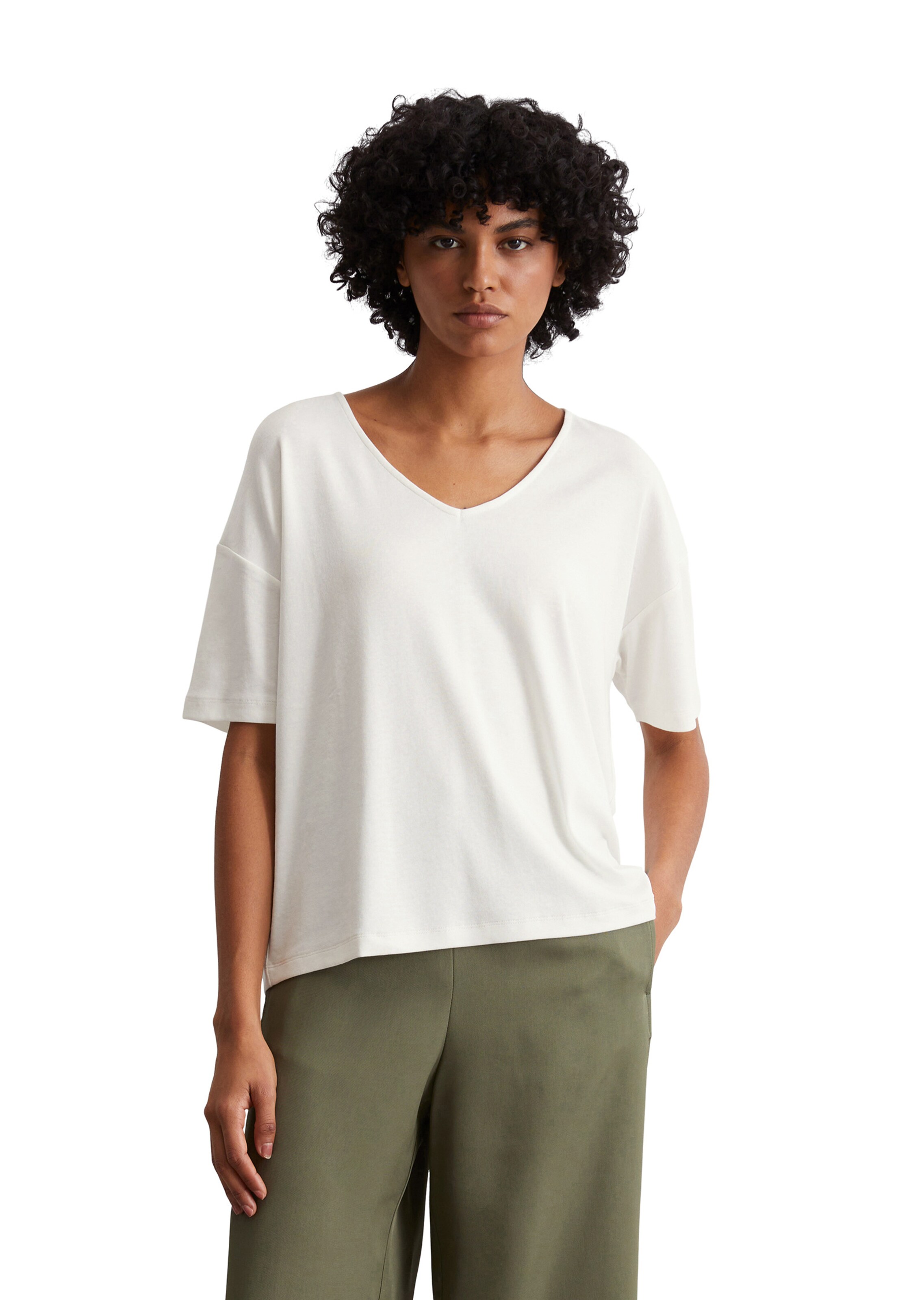 Marc O'Polo Shirt in White: front