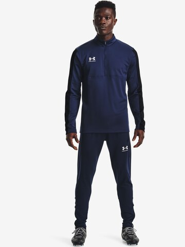 UNDER ARMOUR Funktionstopp 'Challenger' i blå