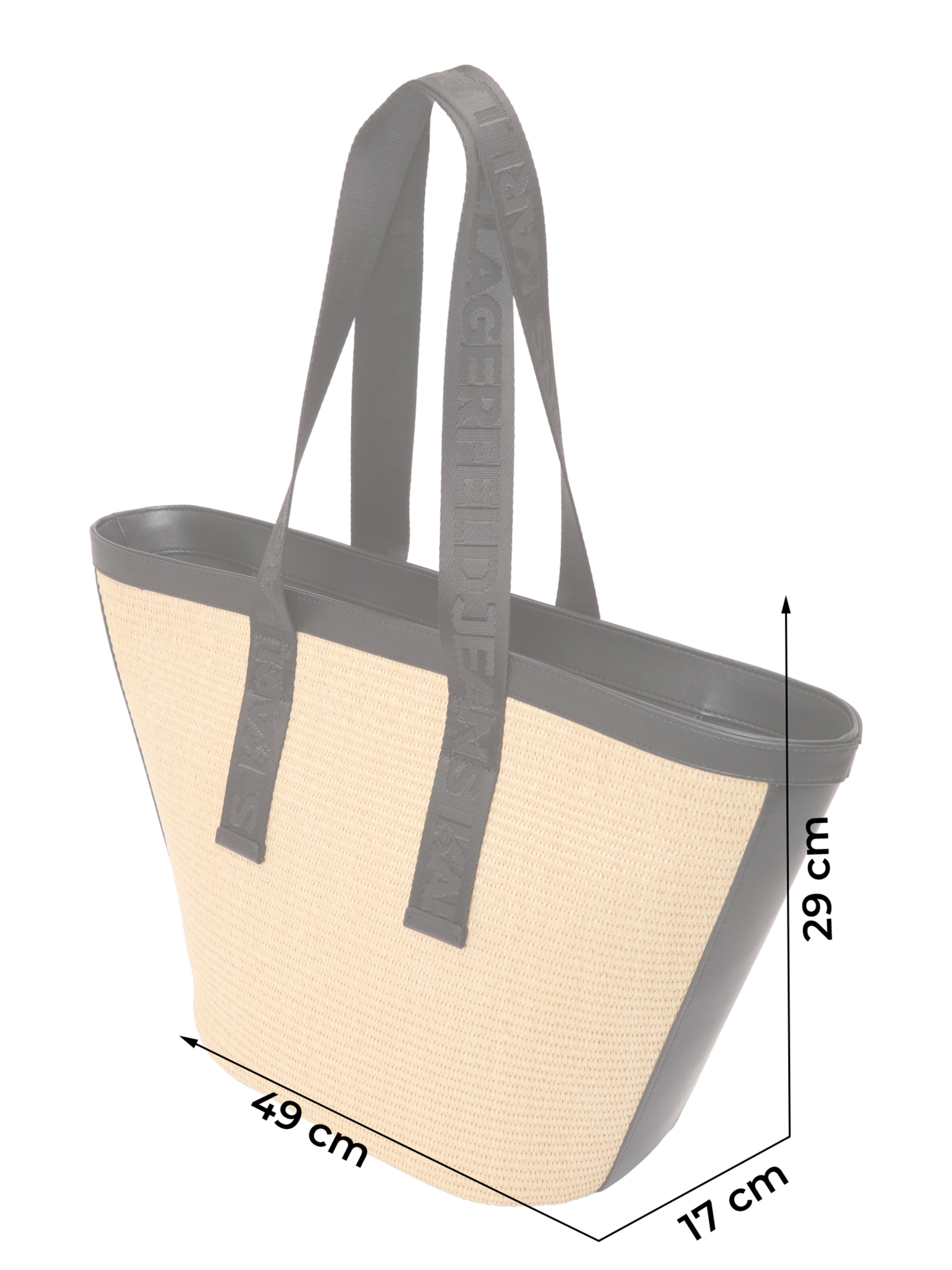 KARL LAGERFELD JEANS Μεγάλη τσάντα σε μπεζ