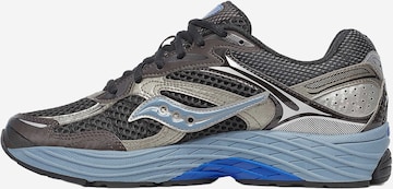 Sneaker bassa di saucony in nero: frontale