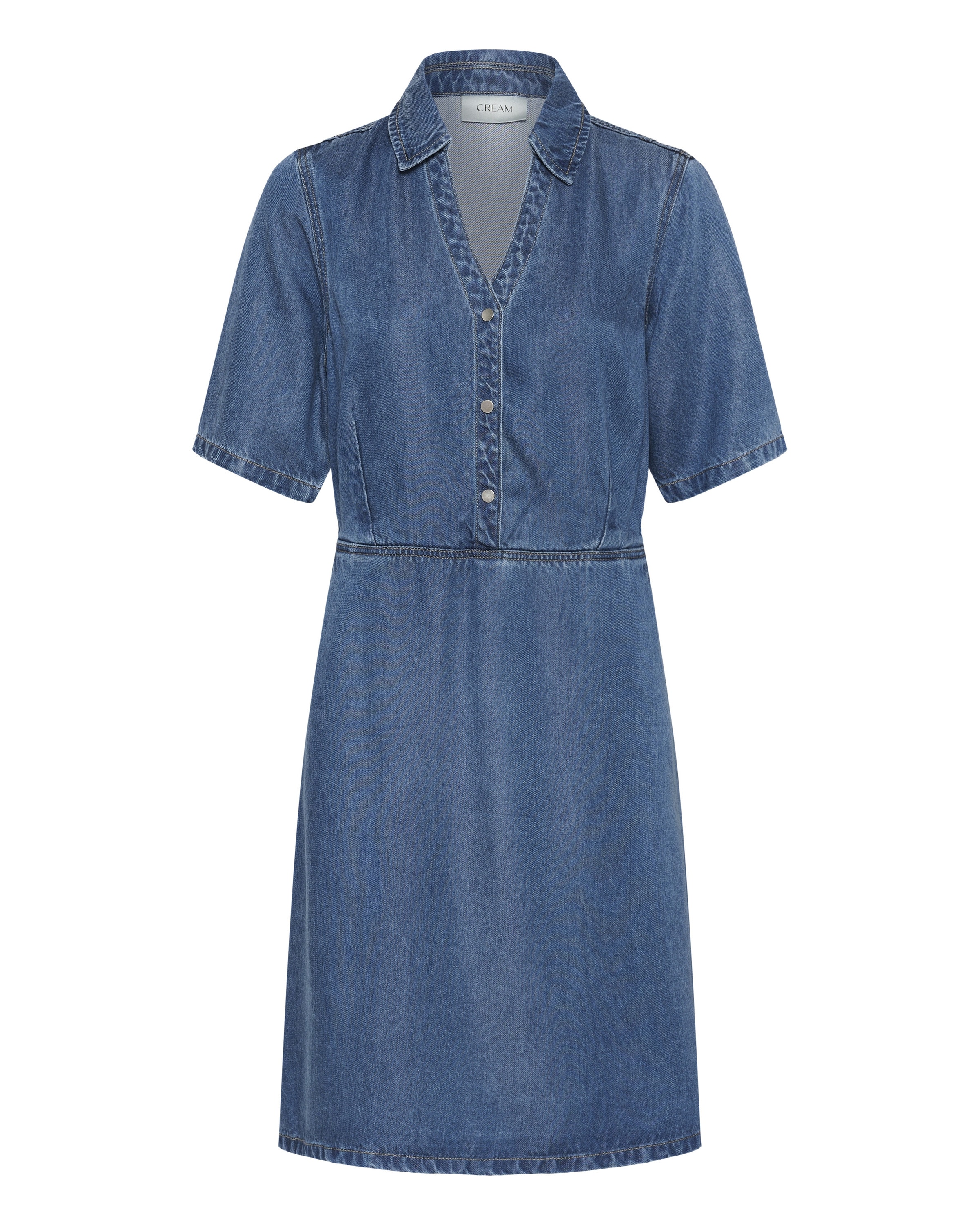 Cream Dress 'Marelli' in Blue: front