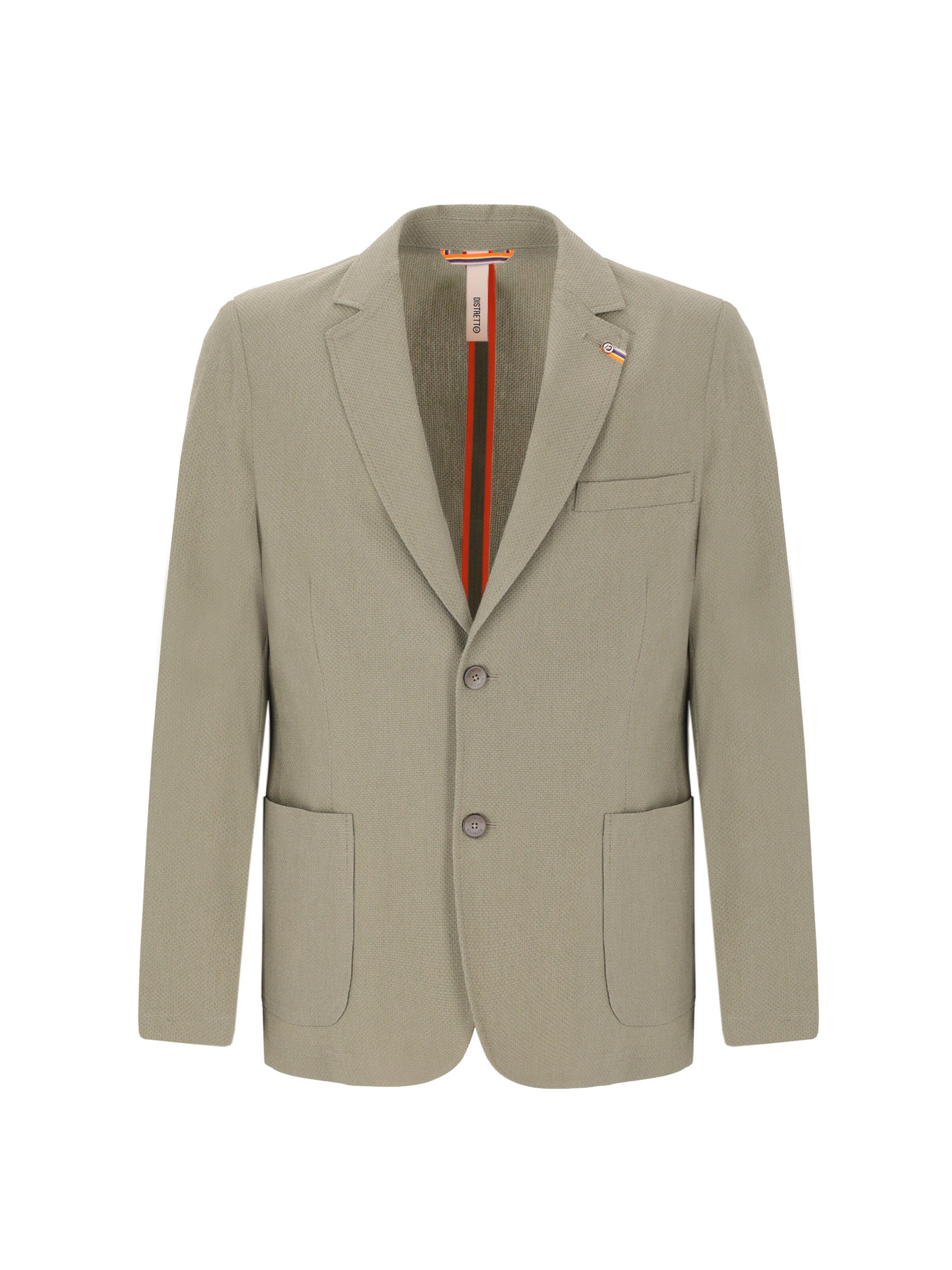 Distretto12 Sakko 'Saul' in khaki, Produktansicht