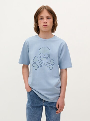 T-Shirt 'Magic Skull' Scalpers en bleu