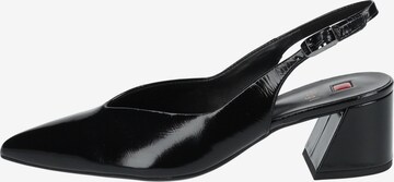 Högl Дамски обувки на ток с отворена пета 'Calla' в черно