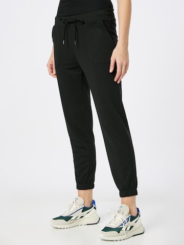 BLUE SEVEN Tapered Pants in Black: front