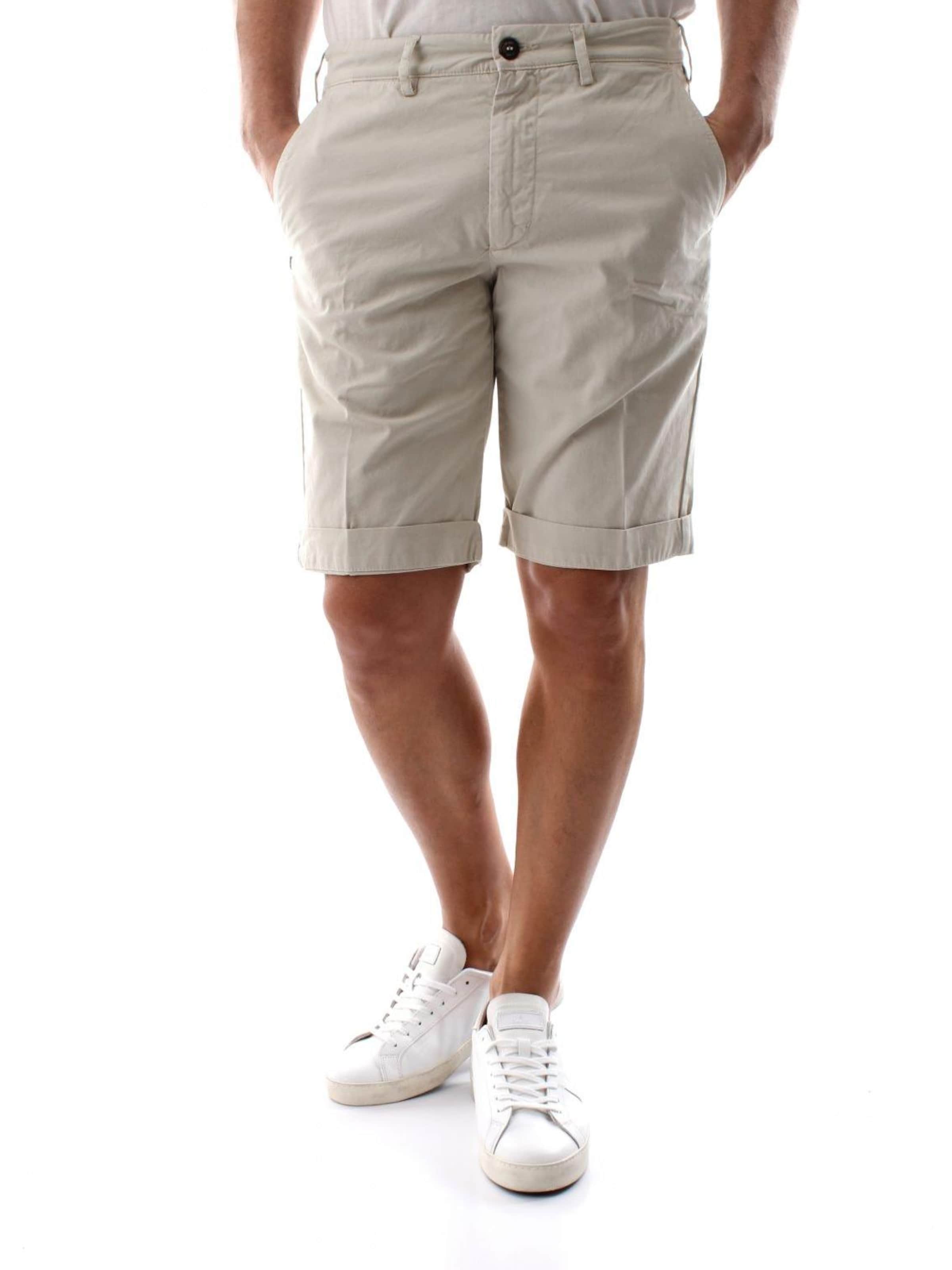 40weft Regular Pants in White: front