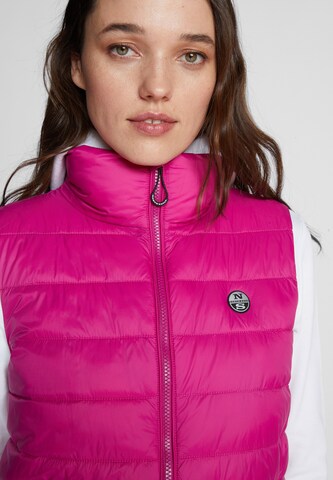 North Sails Sports Vest 'RHEA GILET' in Pink