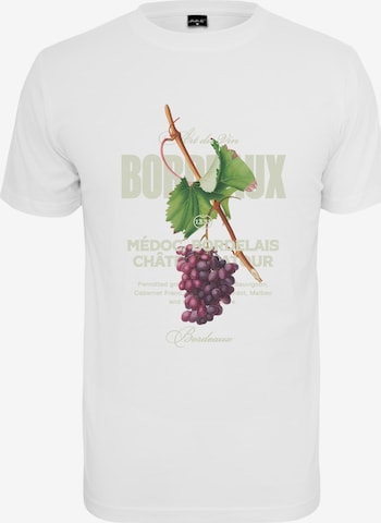 MT Men T-Shirt 'Bordeaux' in Weiß: predná strana