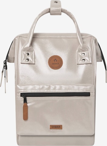 Cabaia Backpack 'Adventurer S Iridescent' in Silver: front