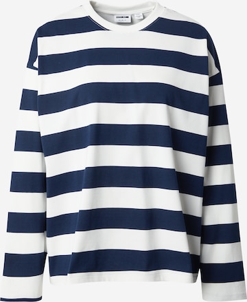 Sweat-shirt 'NMEMBER' Noisy may en blanc : devant