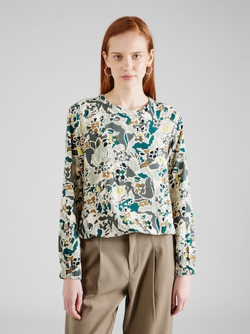 s.Oliver Blouse in Groen: voorkant