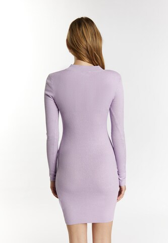 MYMO Knitted dress 'Biany' in Purple