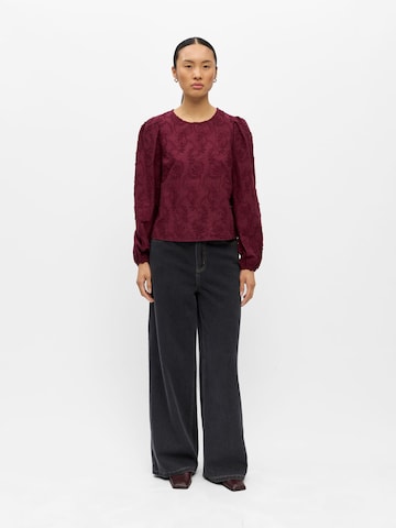 Camicia da donna 'OBJMya' di OBJECT in rosso