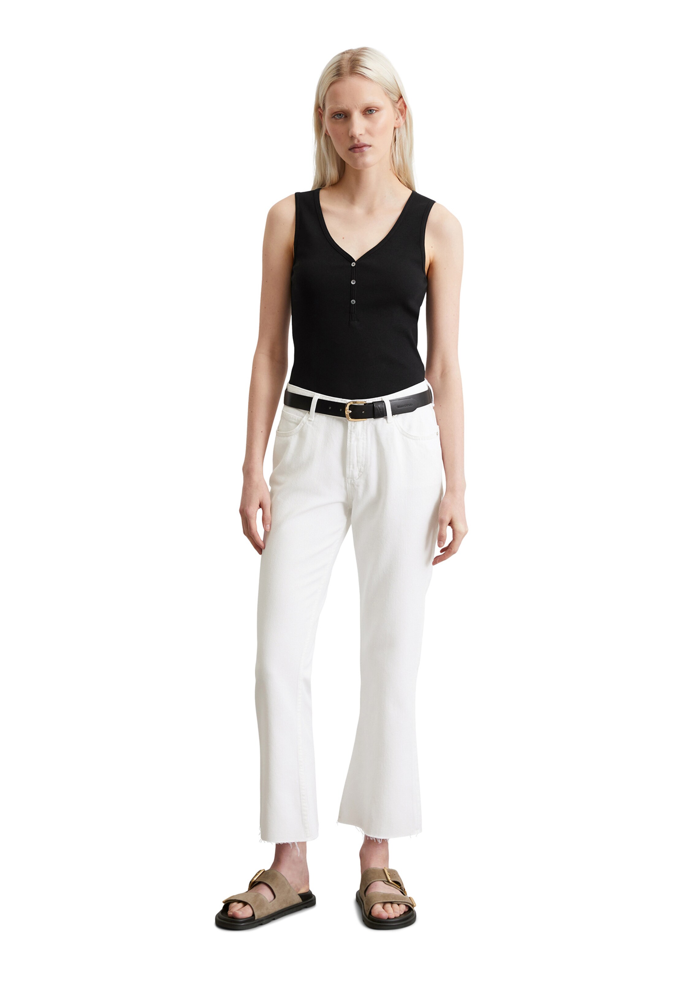 Marc O'Polo Loosefit Jeans in Weiß