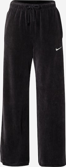 Pantaloni Nike Sportswear pe negru / alb, Vizualizare produs