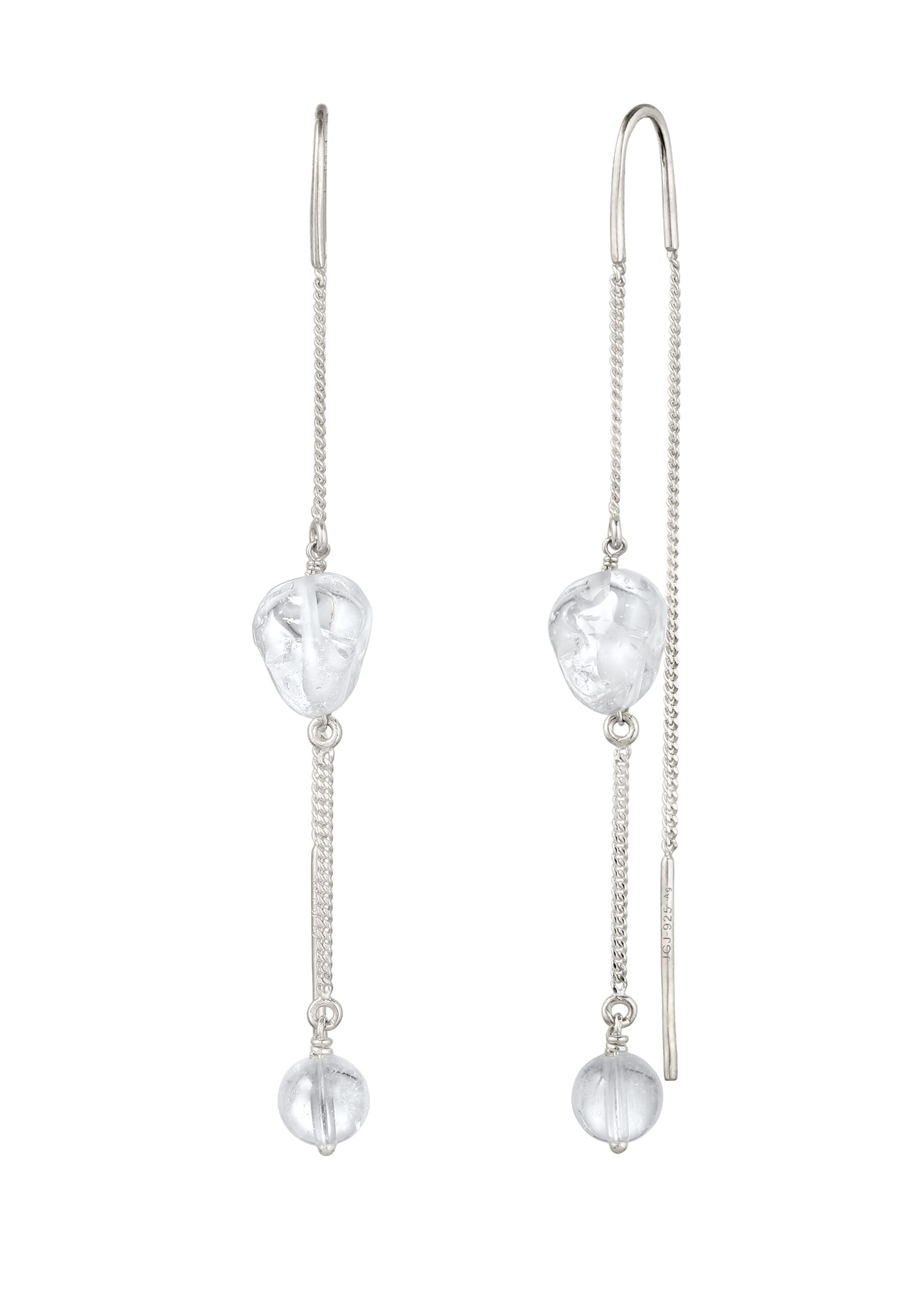 ELLI Earrings in Silver: front