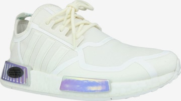 ADIDAS ORIGINALS Tennarit 'Adidas NMD R1 J Junior Kinder Sneaker Turnschuhe Schuhe weiß GV7351 NEU' värissä valkoinen: etupuoli