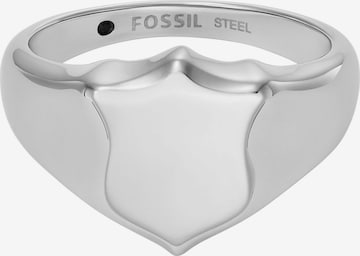 FOSSIL Ring in Silber: predná strana