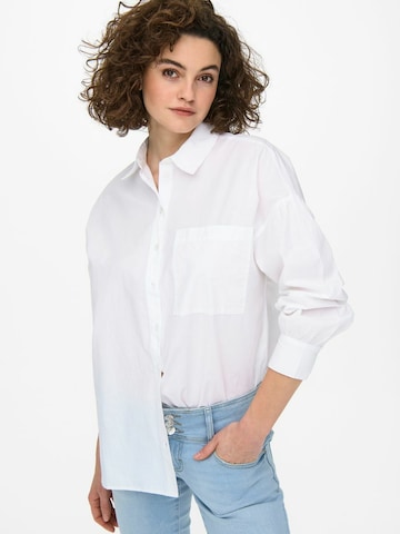 Camicia da donna 'Katy' di ONLY in bianco