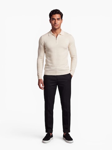 INSPR Sweater 'Markova Zip' in White