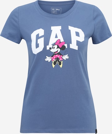 T-shirt Gap Petite en bleu : devant