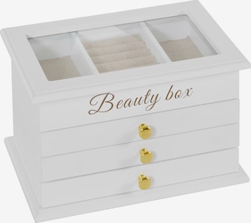 Leonique Jewelry Storage in White: front