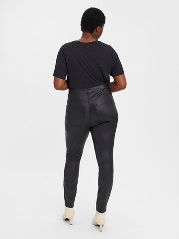 Vero Moda Curve Skinny Jeans 'SANDRA' in Zwart