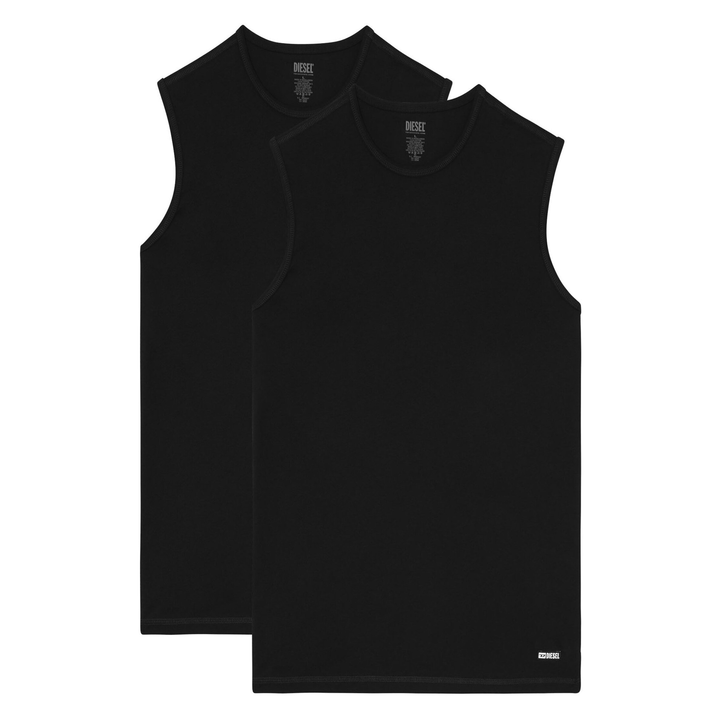 DIESEL Undershirt in Black: front