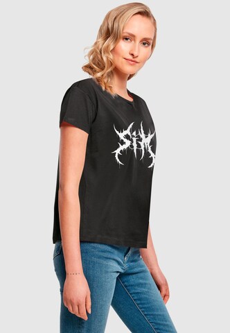 Merchcode Shirt 'SiM' in Schwarz