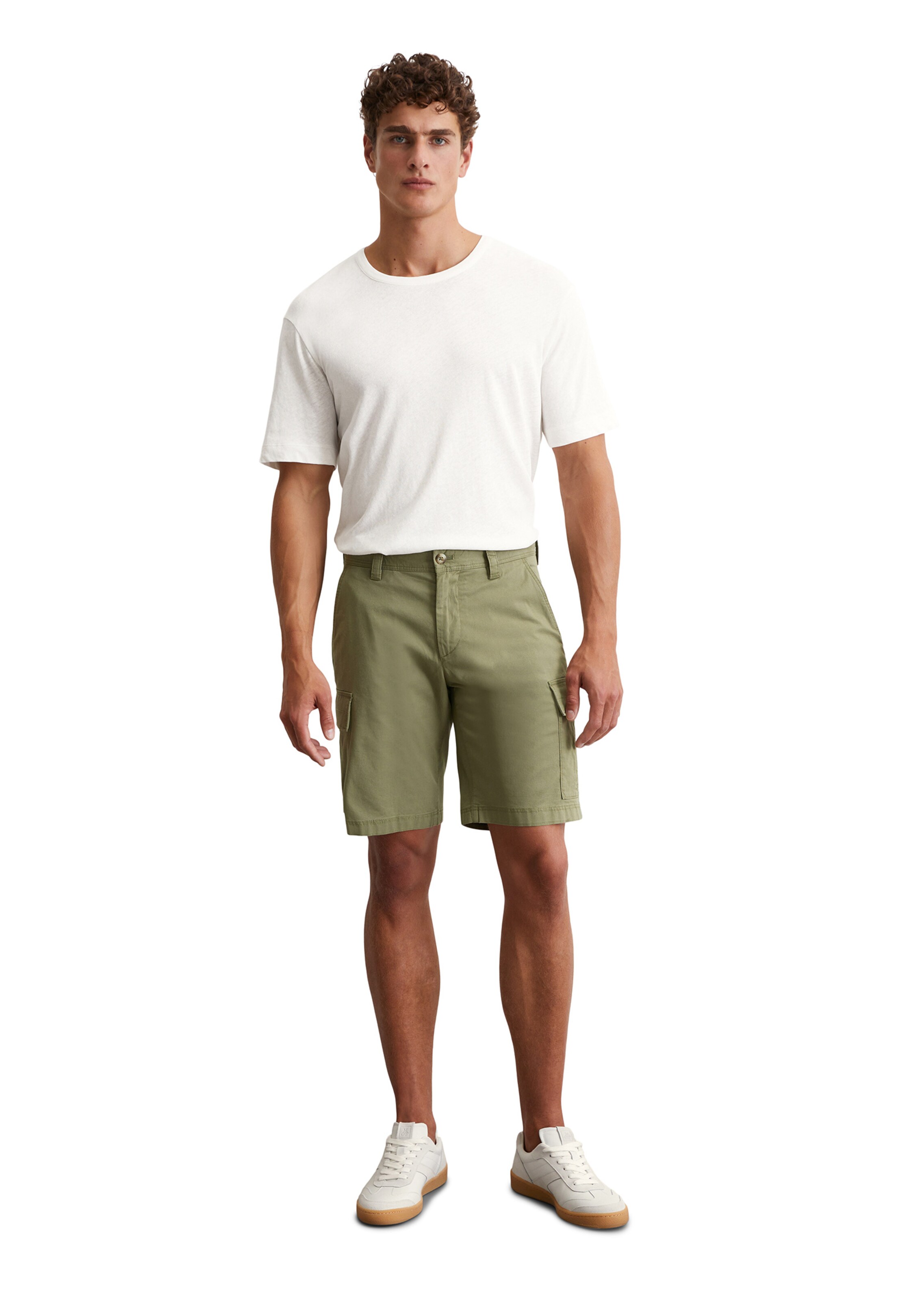 Marc O'Polo Regular Broek 'Reso' in Groen