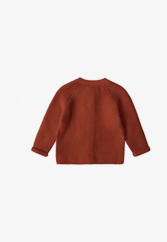 Stellou & Friends Knit cardigan in Brown