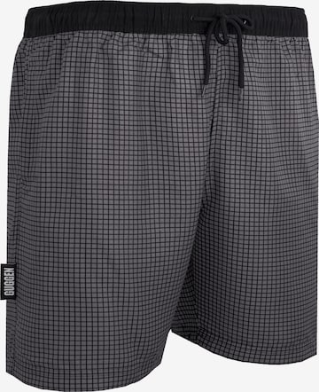 Guggen Mountain Badeshorts 'Boardshorts Style 6' in Grau: Vorderseite