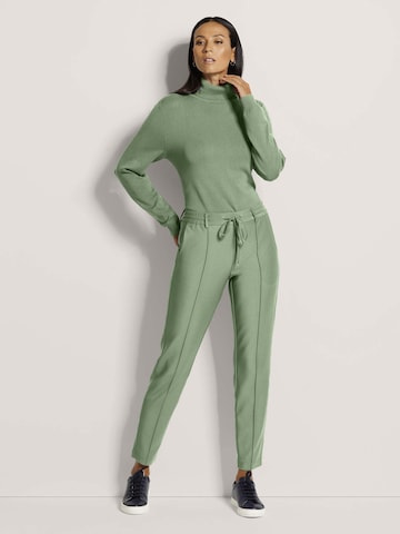 Coupe slim Pantalon MADELEINE en vert