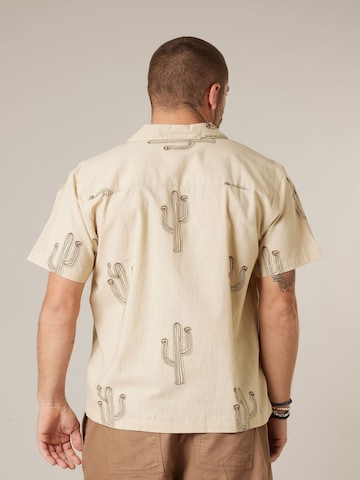 Deeluxe Regular Fit Hemd 'Cody' in Beige