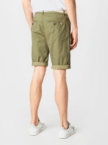 ESPRIT Normální Chino kalhoty – zelená