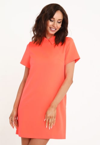 Awesome Apparel Kleid in Orange