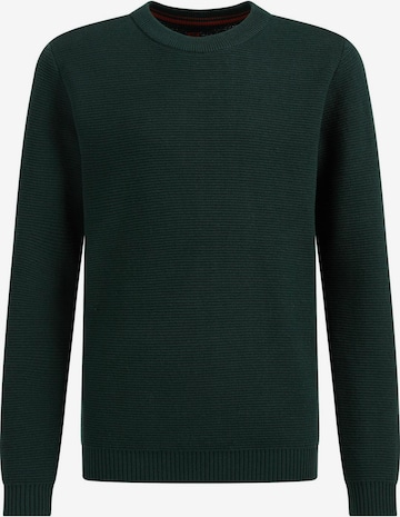 Pull-over WE Fashion en vert : devant