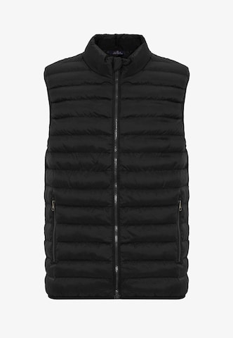 Gilet di Jimmy Sanders in nero: frontale