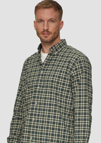 s.Oliver Regular fit Button Up Shirt in Green
