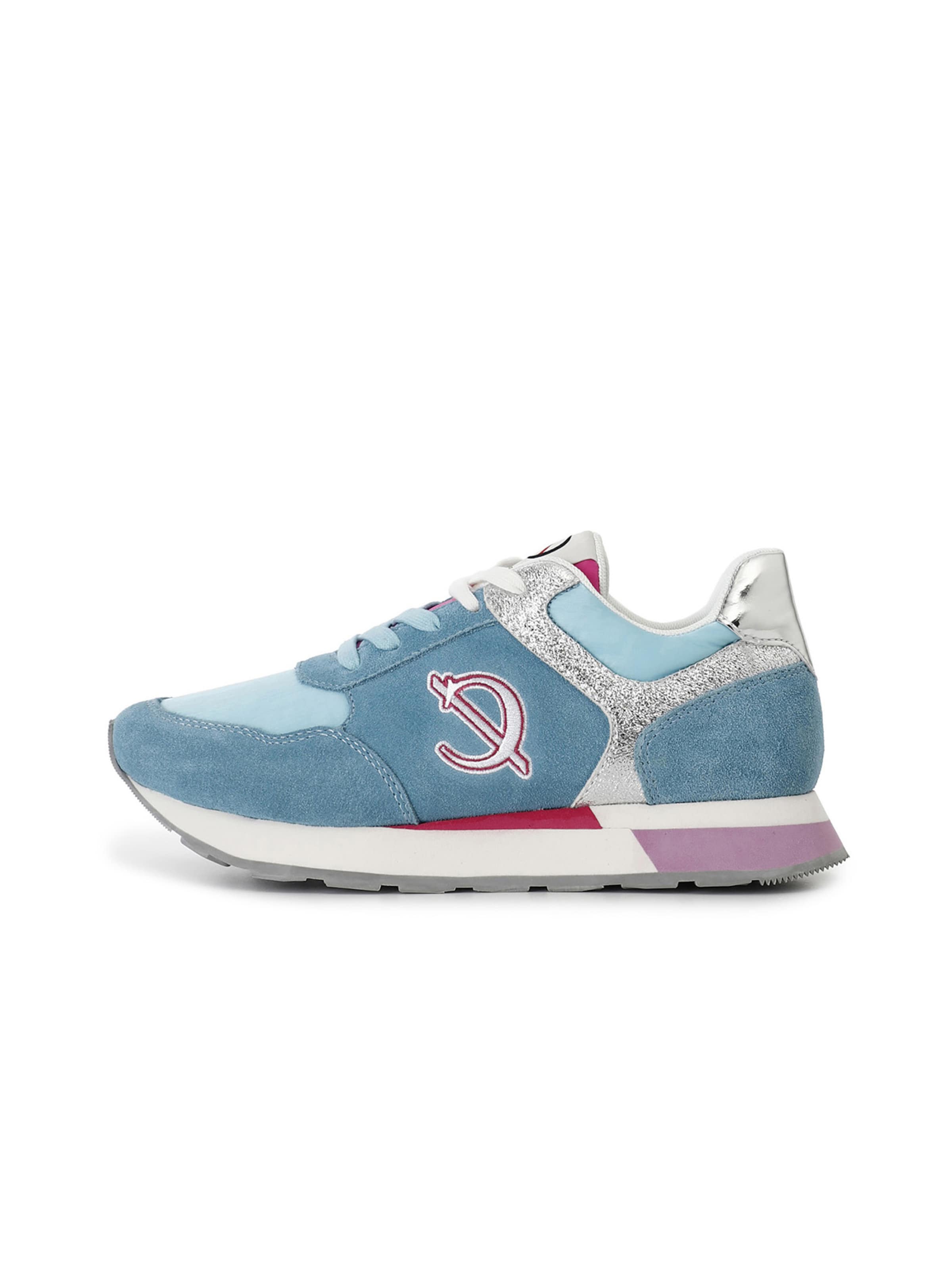 Baskets basses CAFè NOIR en bleu : devant