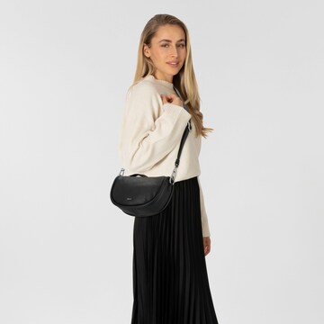 ABRO Shoulder bag 'Willow' in Black: front