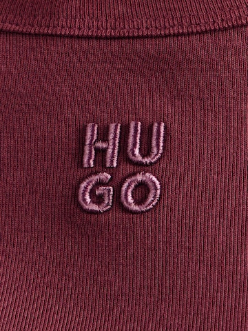 HUGO Póló 'Deloris' - lila