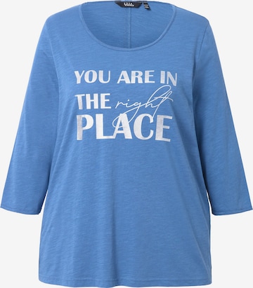 Ulla Popken Shirt in Blue: front